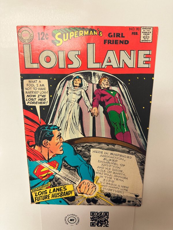 Superman's Girl Friend Lois Lane #90 VG DC Comic Book Batman Lex Luthor 9 HH2