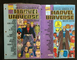 MARVEL UNIVERSE MASTER EDITION 23 COMICS LOT NM SEALED 