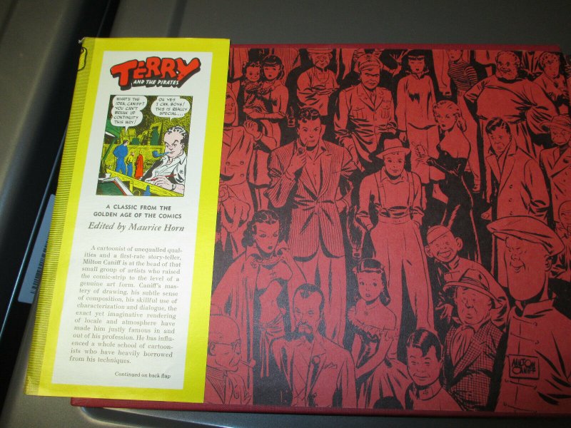 1970 Milton Caniff TERRY & THE PIRATES Nostalgia Press HC/DJ VF+ Golden Age