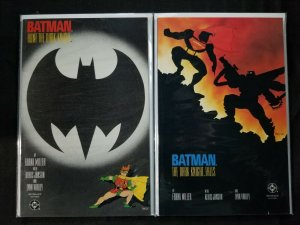 Batman: Dark Knight Returns 2PC LOT #3+4 (VF-7.5) 1986