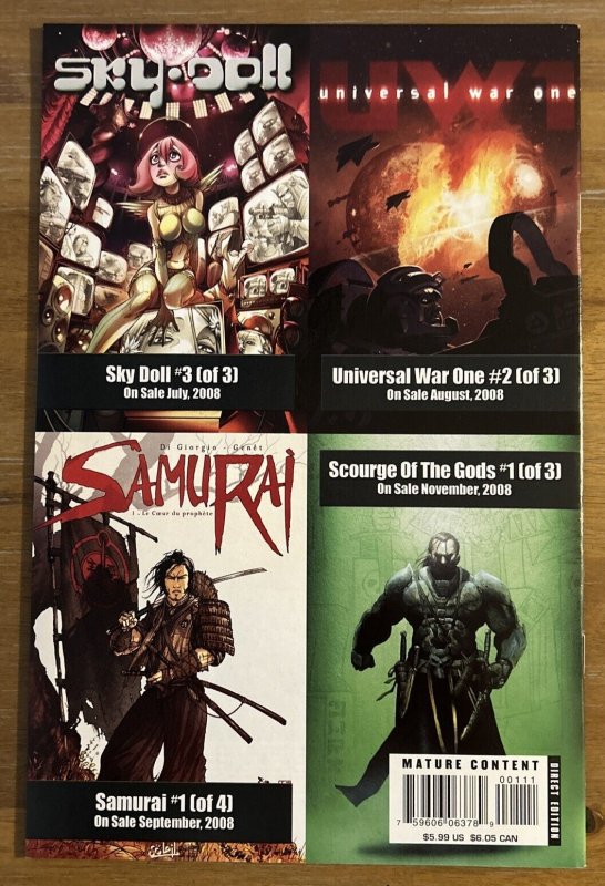 Marvel Universal War One 1 - 3.  Denis Bajram. NM-