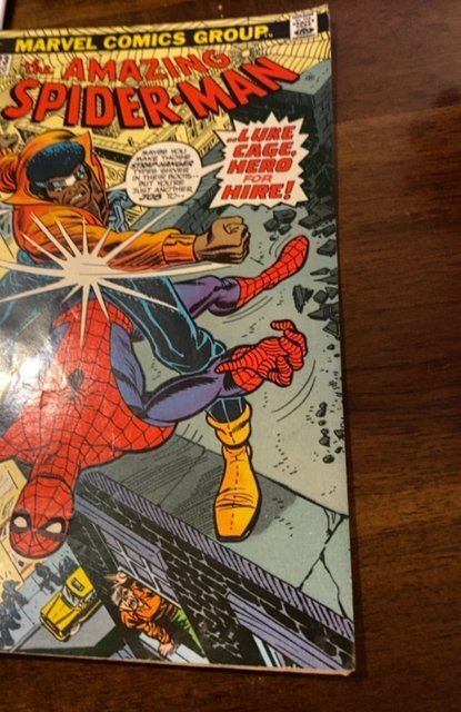 The Amazing Spider-Man #123 (1973)guest starring Powerman