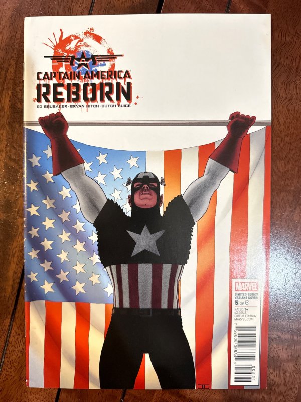 Captain America: Reborn #5 Cassaday Cover (2010)