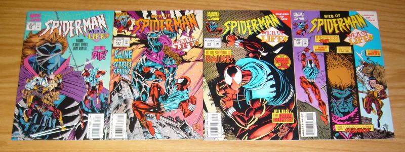 Spider-Man: Web of Life #1-4 VF/NM complete story - scarlet spider - kaine set
