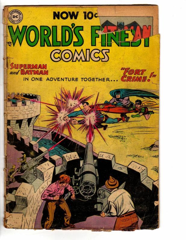 WORLDS FINEST (1941-1986  DC) 72 FR Batman Superman