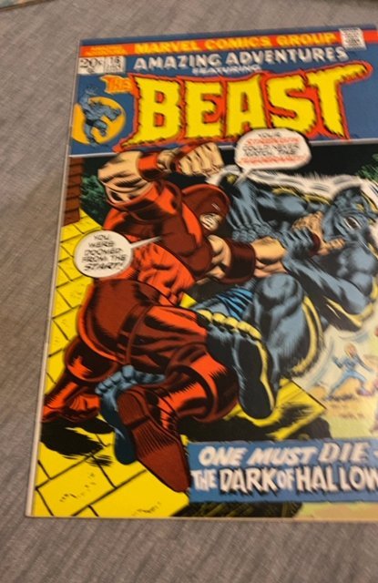 Amazing Adventures featuring the Beast #16 (1973) The juggernaut high grade