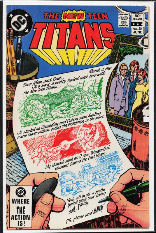 The New Teen Titans #20 (1982) Teen Titans [Key Issue]
