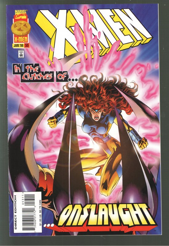 XMEN 53 NM 9.4 NEWSSTAND! 1st FULL APPEARANCE ONSLAUGHT!!