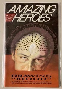 Amazing Heroes #130 Drawing Blood Fantagraphics 6.0 FN (1987)