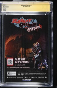 ABSOLUTE BATMAN #1 DC 2024 1ST PRINT SCOTT SNYDER SIGNED CGC SS 9.4 NM