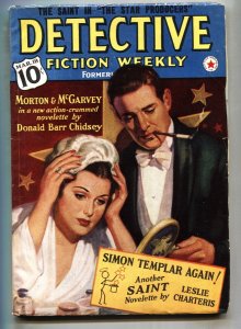 Detective Fiction Weekly 3/18/1939-Blassingame-Hero pulp-The Saint-Drug Use in M