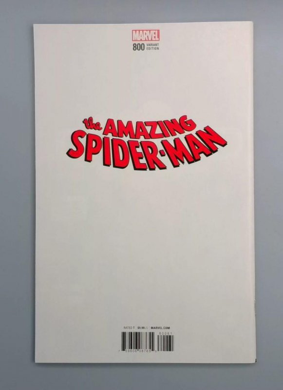 Amazing Spider-Man #800, NM- GABRIELE DELL'OTTO Variant RARE Marvel Comi...