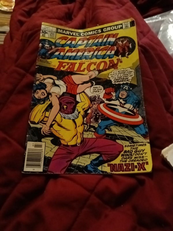 Captain America 122 160 163 206 211 Bronze Age Comics Lot Run Set Collection