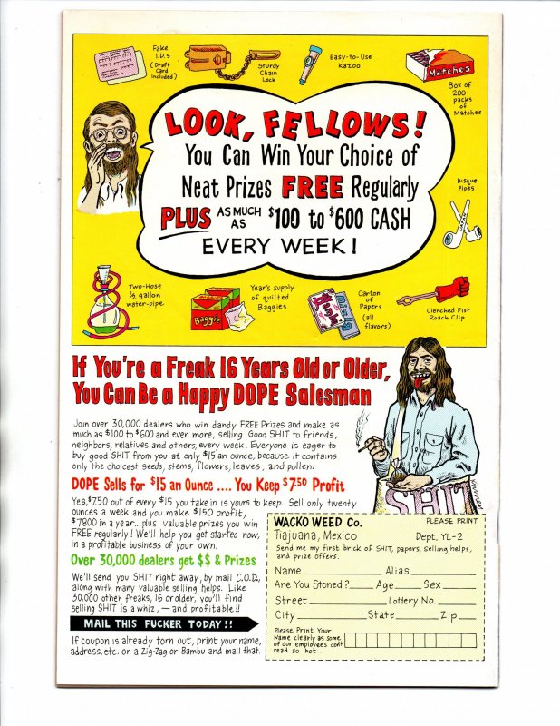 Young Lust #2 - Kinney Griffith Green - Print Mint - 1971 - VF