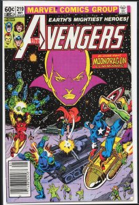 The Avengers #219 (1982) The Avengers