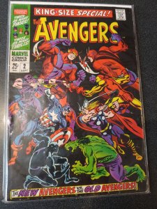 The AVENGERS King-Size Special #2 vs The Avengers fine