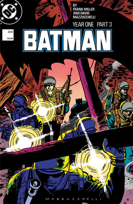 Batman #406A VF/NM ; DC | Facsimile Edition Frank Miller Year One 3