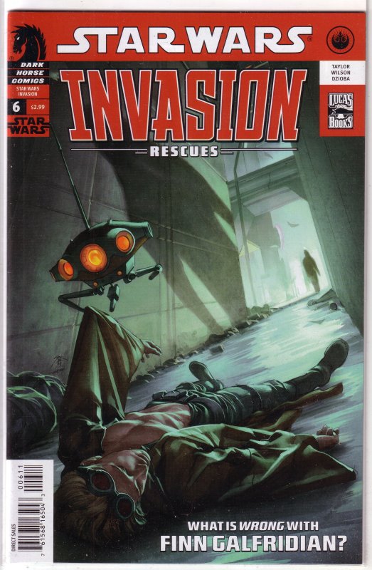 Star Wars  : Invasion -- Rescues #1-6 (complete set)