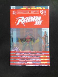 Robin 3 Cry of the  Huntress Collector's Set Robin III #1  DC 1992 NM  POLYBAG