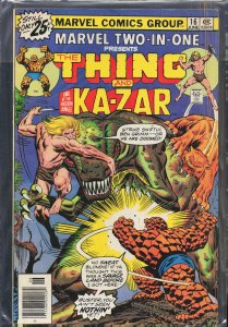 Marvel Two-in-One #16 (1976) The Thing