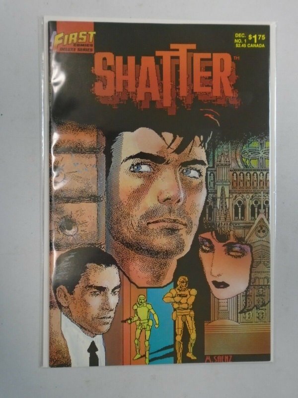 Shatter #1 8.5 VF+ (1985 First Publishing)