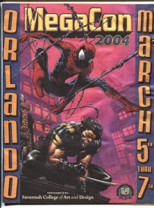 MegaCon Program Book 2004-Spider-Man Wolverine-cover-guest & artist bios