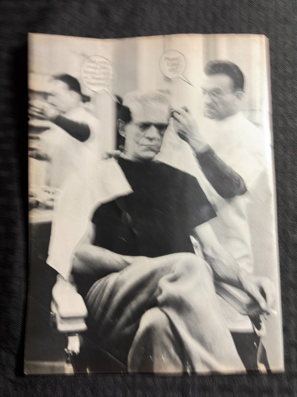 1972 MONSTER MADNESS Magazine #1 VG 4.0 Stan Lee / Frankenstein Cover