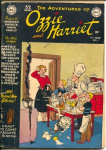 Adventures of Ozzie & Harriet #3 1950-DC-Ricky & David Nelson-radio show-VG 