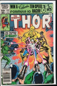 Thor #315 (1982) Thor