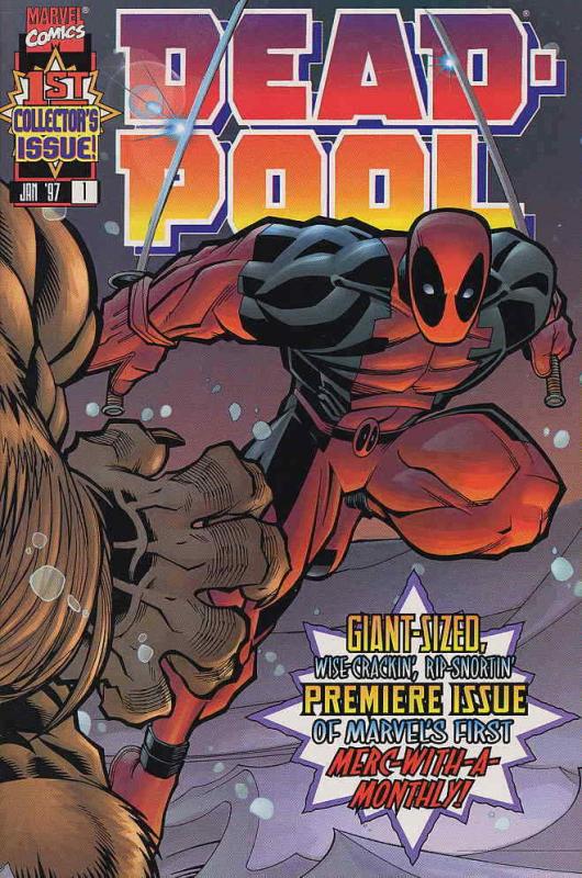 Deadpool #1 VF; Marvel | save on shipping - details inside