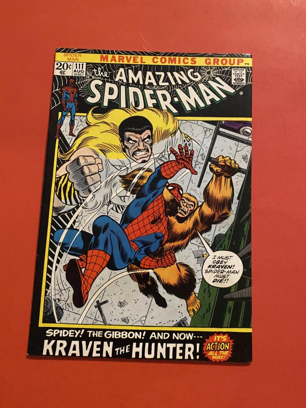 The Amazing Spider-Man #111 (1972) Kraven the Hunter