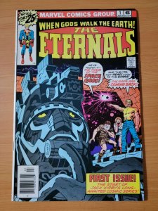 The Eternals #1 ~ VERY FINE - NEAR MINT NM ~ 1976 Marvel Comics