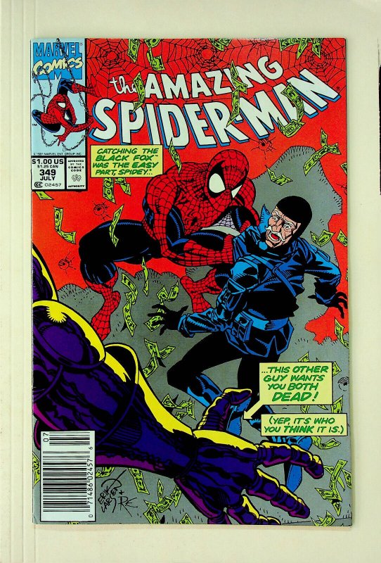 Amazing Spider-Man #349 - (Jul 1991, Marvel) - Very Good