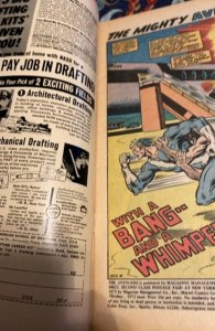 The Avengers #104 (1972)with a bang and a wimper