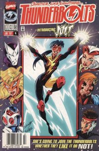 Thunderbolts #4 (Newsstand) VG ; Marvel | low grade comic Kurt Busiek Jolt