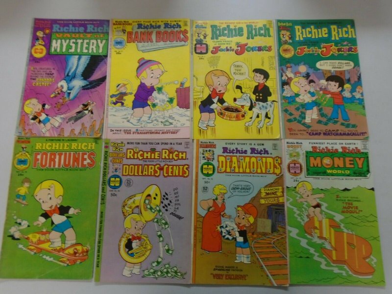 Bronze age Richie Rich lot 29 different 4.0 VG or better (Harvey)