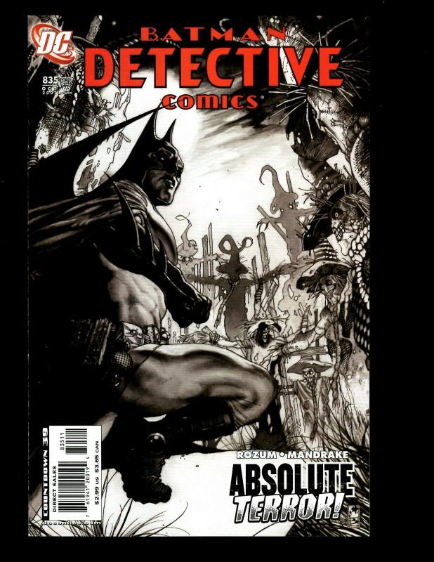 Lot Of 9 Detective Comics DC # 832 833 834 835 836 837 838 839 840 Batman SM9