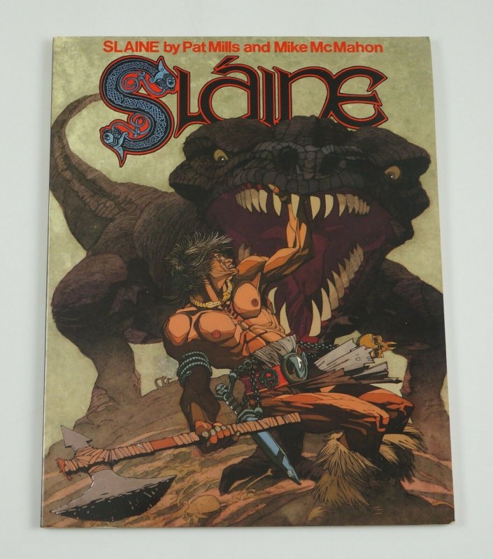 Slaine Book One TPB - Titan Books - Pat Mills Mike McMahon 1986 1st print 