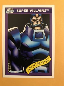 APOCALYSPE #80 : 1990 Marvel Universe Series 1 card, NM/M,  X-Men