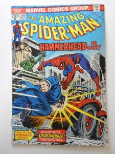 The Amazing Spider-Man #130 (1974) vs Hammerhead! MVS Intact! Sharp VG+ Cond!!