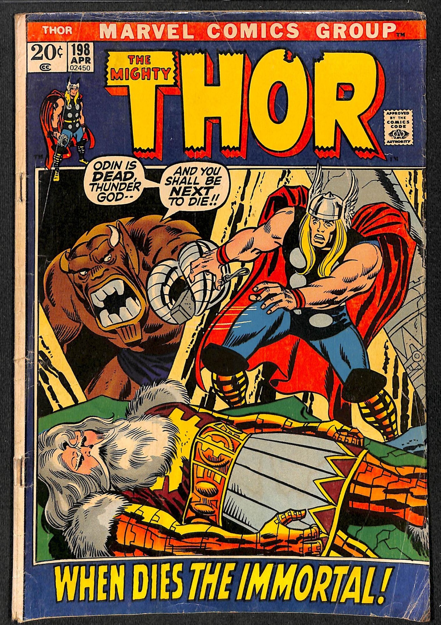 Thor #198 (1972) | Comic Books - Bronze Age, Marvel / HipComic