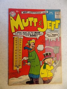 MUTT AND JEFF # 100 DC GOLDEN AGE CARTOON FUNNIES SCARCE ANNIVERSARY