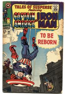 TALES OF SUSPENSE #96-CAPTAIN AMERICA/IRON MAN - VG