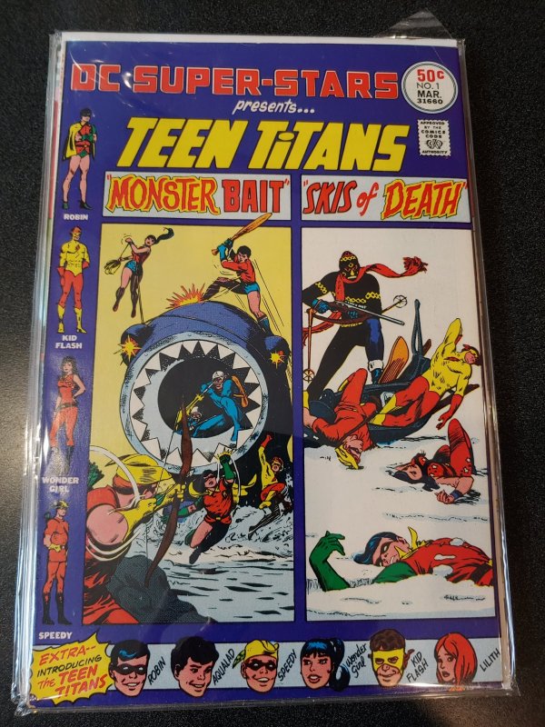 DC Super-Stars #1 in Fine + condition