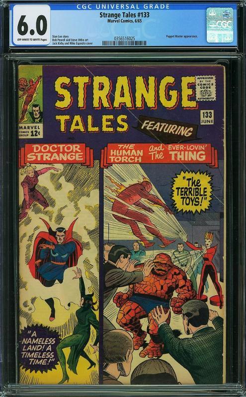 Strange Tales #133 (Marvel, 1965) CGC 6.0