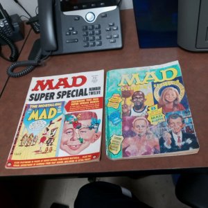 Mad Super Special 12 And 100 Magazine Lot Run Set Collection