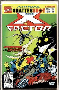 X-Factor Annual #7 Direct Edition (1992) X-Factor