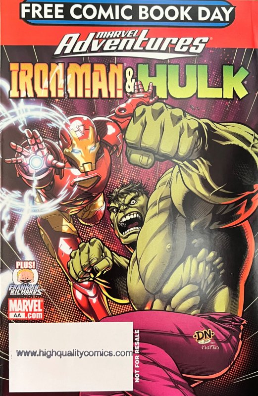 Marvel Adventures: Iron Man and Hulk (2007) Free Comic Book Day (FCBD) New