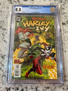 Batman Harley & Ivy # 2 CGC Graded 8.5 DC Comic Book 2004 Paul Dini JH23