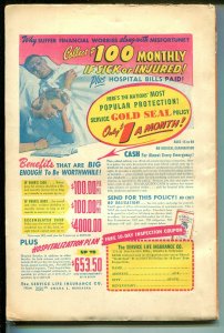 Weird Tales 1/1947-monster cover-pulp horror-Bradbury-Hamilton-VG